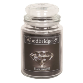 Black Diamond  Woodbridge Apothecary Scented Jar  130 geururen