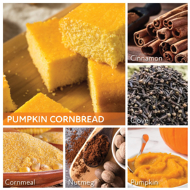 Pumpkin Cornbread  Geurkaars Cheerful 2 wick 680 gram – 2 lonten