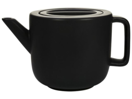 Gusta® Theepot FIKA  1,5 liter zwart