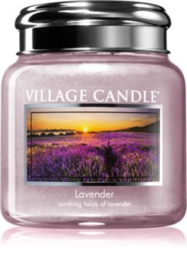 Lavender Village Candle  Medium  105 Branduren