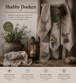 Shabby Doeken – stoer linnen met een zacht, landelijk karakter 
