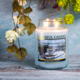 Morning Rain Geurkaars Cheerful 2 wick 680 gr