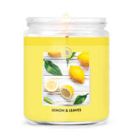 Lemon and Leaves Goose Creek Candle® 45 Branduren 198 Gram