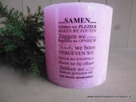Rose Kaars Samen ..
