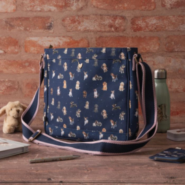 Wrendale Designs Schoudertas ' A dogs Life ' Everyday bag