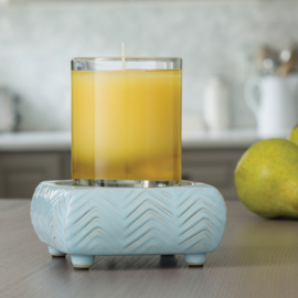  Chevron 2-in-1 klassieke geurlamp en waxmelt brander