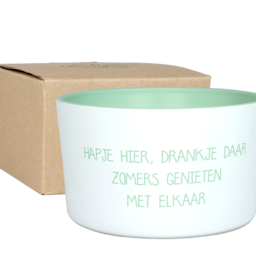 My Flame buitenkaars ‘Zomers genieten met elkaar’ – Bella Citronella (citrus & vanille)