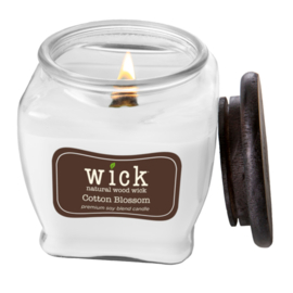 Cotton Blossom Colonial Candle Wick - Soja geurkaars houten lont 425 gram
