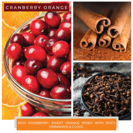 Cranberry Orange Waxmelt 68 gram Cheerful Giver