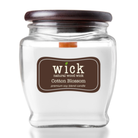 Cotton Blossom Colonial Candle Wick - Soja geurkaars houten lont 425 gram