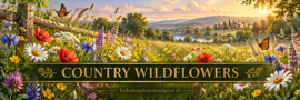 Country Wildflowers geurkaars Cheerful Candle 2 lonten 680 gram