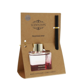 Scentchips® Nouveau Jour Reed Diffuser Cube Flowers & Dates 100ml