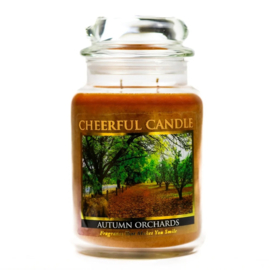 Autumn Orchards  geurkaars Cheerful Candle 2 lonten 680 gram