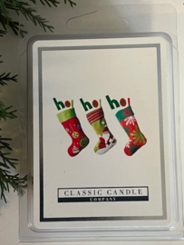 Ho Ho Ho Classic Candle Wax Melt 90g - frisse fruitige kerstgeur met bessen & granaatappel