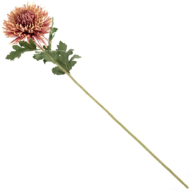 Kunstbloem Chrysant – Oudroze (91 cm)