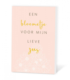 Als je kwetsbaar bent, zien mensen ook je kracht incl envelop en zakje bloemzaden