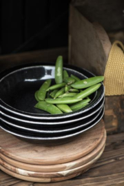 Ib Laursen Dunes diep bord Antique Black – 20 cm