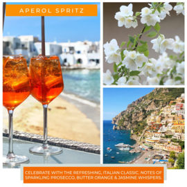 Aperol Spritz  geurkaars Cheerful Candle 2 lonten 680 gram