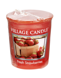 Fresh Strawberries Village Candle  Premium (61g) Votive