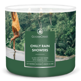 Chilly Rain Showers Goose Creek Candle® 3 Wick 411 gram