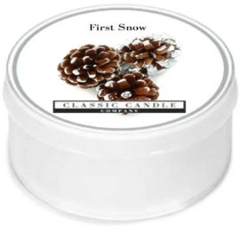 First Snow Classic Candle MiniLight XL Geurtheelicht met deksel