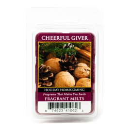 Holiday Homecoming Waxmelt 68 gram Cheerful Giver