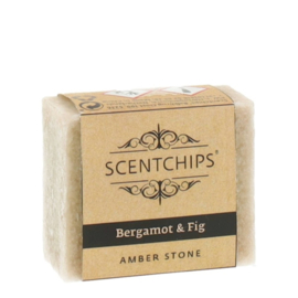 Scentchips® Bergamot & Fig  Amberblokje 25 gram