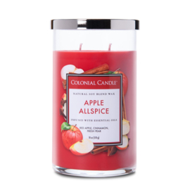 Apple Allspice Colonial Candle Classic Cilinder sojablend geurkaars 538 gram