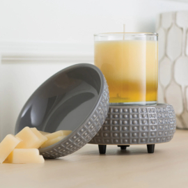 Slate Candle Warmers® 2-in-1 klassieke geurlamp en waxmelt brander