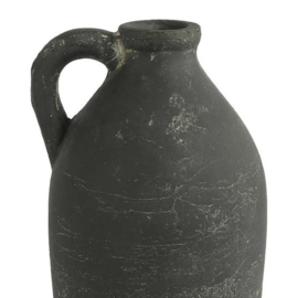 Countryfield Kruik Vaas  Antraciet 32 cm – Aardewerk Old Look