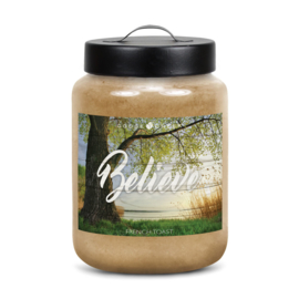 French Toast (label Believe) geurkaars - Goose Creek Candle Artwork Large Jar 680 gram