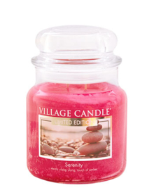  Serenity Village Candle  Medium 105 Branduren