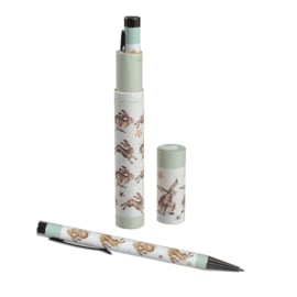 Wrendale Designs navulbare pen in cadeau koker Haas