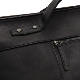 Leren Weekendtas Bruin Mark – The Chesterfield Brand – Reistas van Wax Pull Up Leer 58 cm