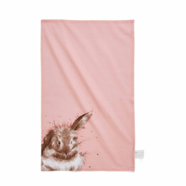 Wrendale Designs 'Bathtime' Theedoek 45x74 cm ( Konijn)