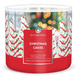 Christmas Cakes  Goose Creek Candle® 3 Wick 411 gram