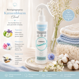 Katoenbloem Cloud Reinigingsspray Essentia Nature 250 ml