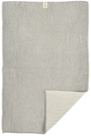 IB Laursen Handdoek Altum Knitted Grey .