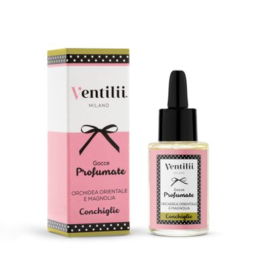 Geurolie Conchiglie (orchidee en magnolia) Ventilii Milano 30ml