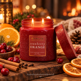 Cranberry Orange geurkaars – Zest For Life Cheerful Candle 2 lonten 794 gram