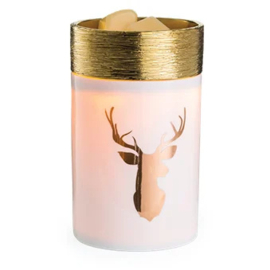 Golden Stag Candle Warmers® Geurlamp  elektrische wit goud