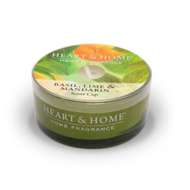 Basilicum Lisette & Mandarin Heart & Home  Scent Cup