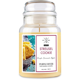 Streusel Cookie large Geurkaars Purple River