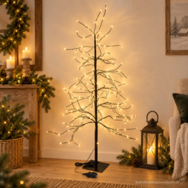 Boom Line LED – sfeervolle zwarte lichtboom van Home Society