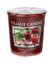 Festive Cranberry  Village Candle  Premium (61g) Votive