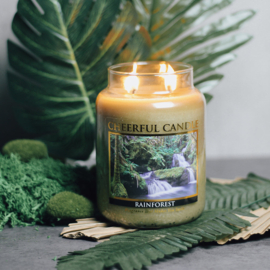 Rainforest Geurkaars Cheerful  2 wick 680 gr