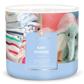 Baby Powder Goose Creek Candle® 3 Wick 411 gram