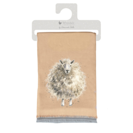 Wrendale  Designs Sheep Winter Sjaal The Woolly Jumper (Schaap)