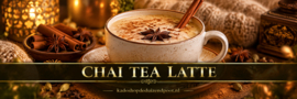 Chai Tea Latte geurkaars Cheerful Candle 2 lonten 680 gram