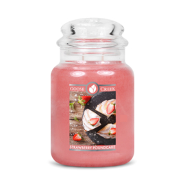 Strawberry Pound Cake Goose Creek Candle®  Large Jar 150 Branduren